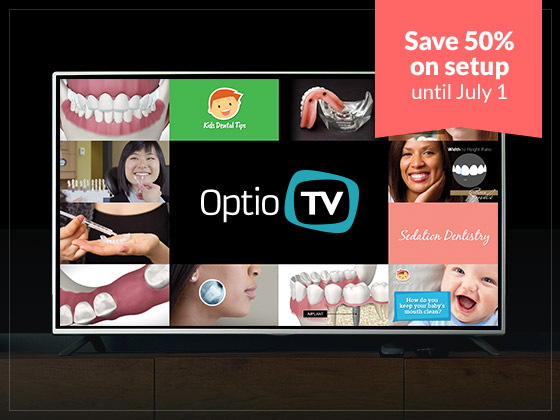 Optio TV - Dental Waiting Room TV